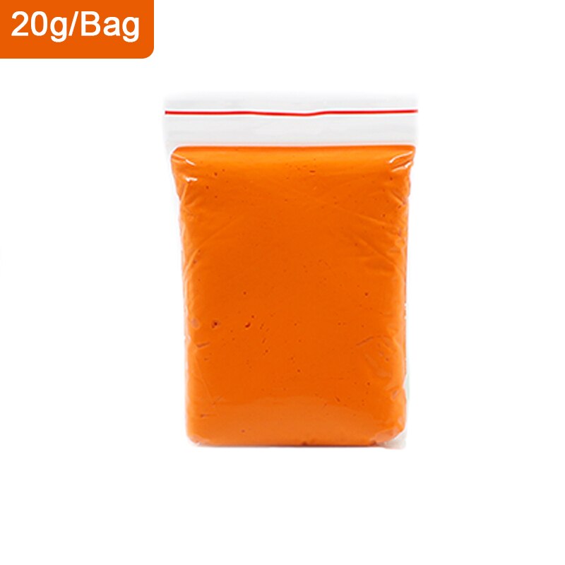 Bambini Giocattoli Melma Soffice Schiuma Argilla 15 Colori Pendenti E Ciondoli Slime Sfera Kit Molle Del Polimero di Argilla FAI DA TE Antistress Giocattoli per I Bambini: Orange Slime