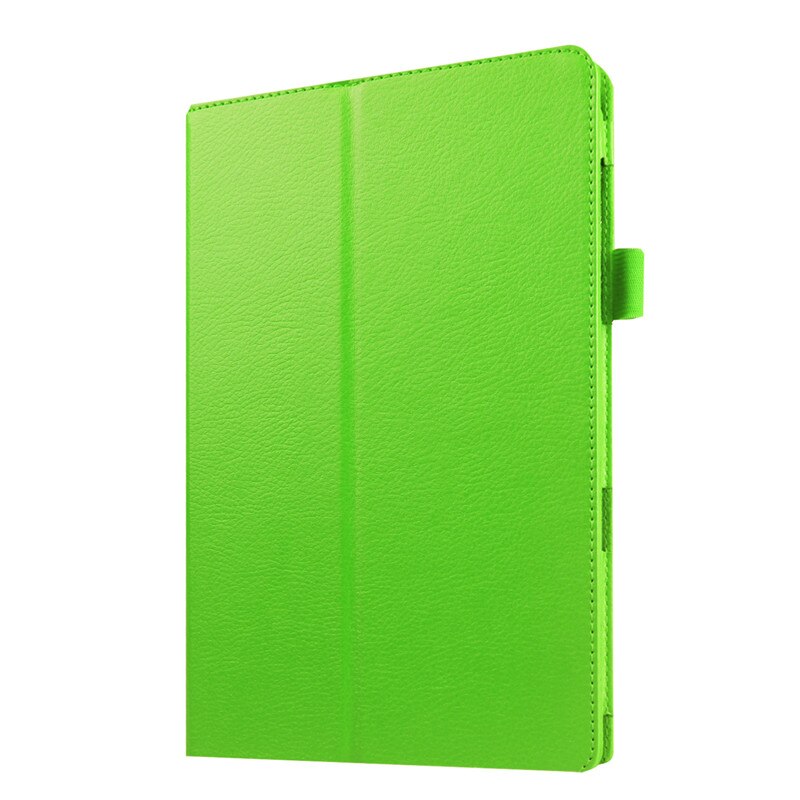 Pu Leather Case Voor Samsung Galaxy Tab Een A6 7.0 "T280 T285 SM-T280 SM-T285 Covers Case Tablet Business Flip stand Shell Funda: green