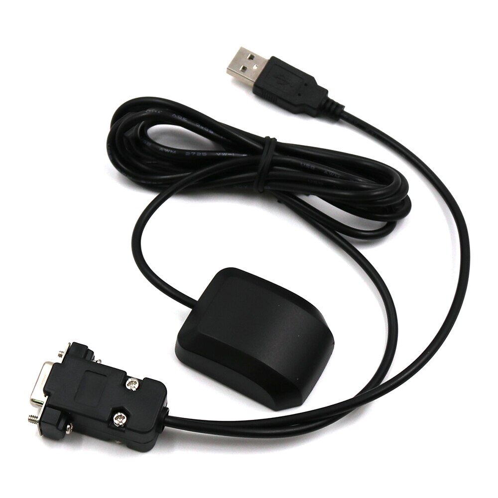 DB9 female + USB male connector RS-232 GNSS receiver Dual GPS+GLONASS receiver, 9600,NMEA,4M FLASH,BN-81DU