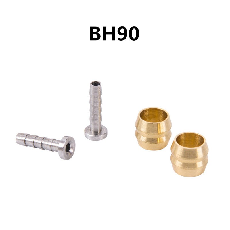 BH59 BH90, manguera de freno de bicicleta MTB, tubo de freno de disco hidráulico, inserto de conector de 2,5 M, conjunto de oliva, tubo de línea de freno hidráulico