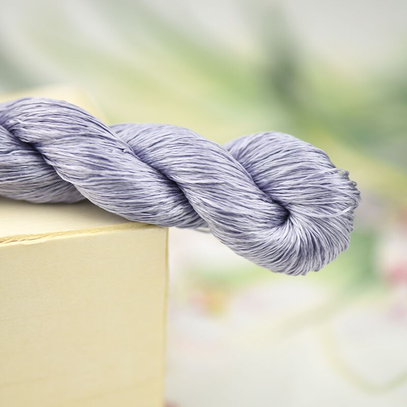 silk embroidery thread / 100% silk thread /hand embroidery embroider cross stitch/Aubergine / 8 pure colors: 3