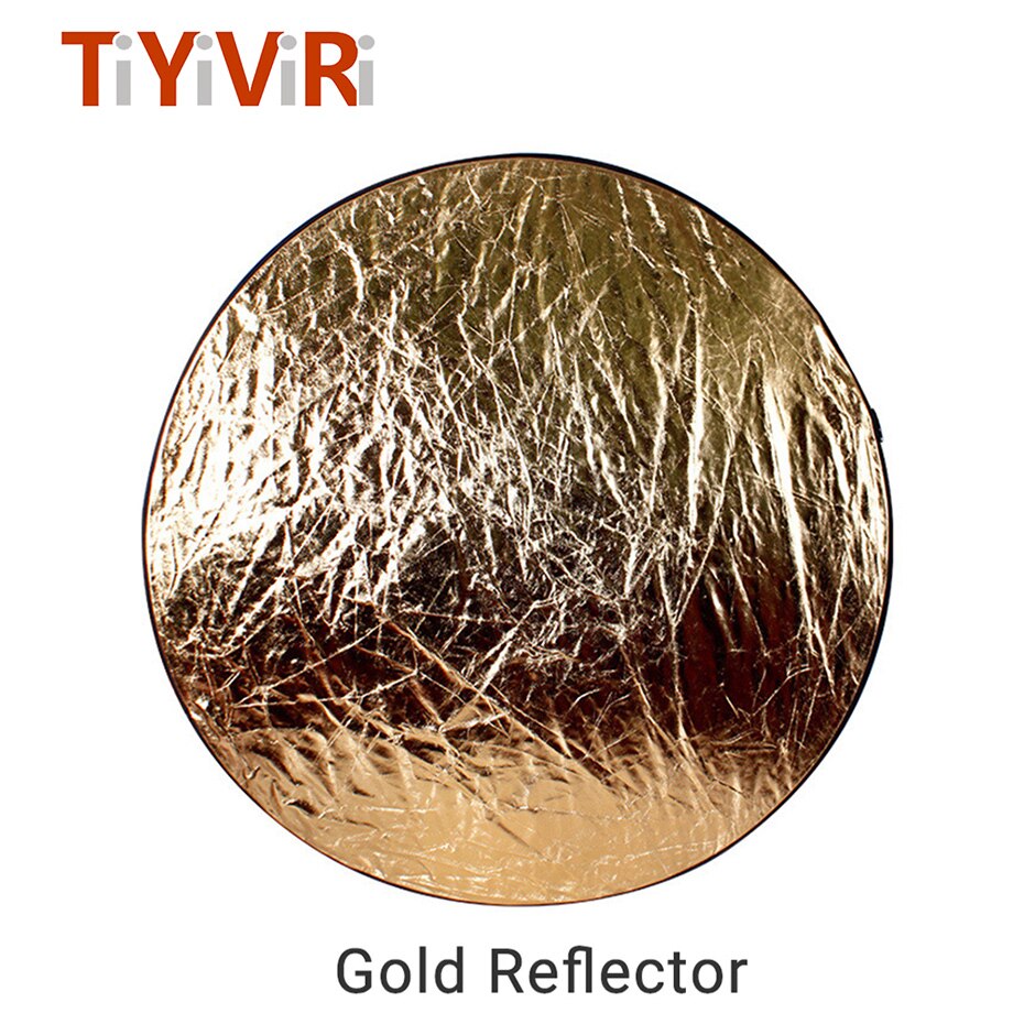 Tiyiviri 80cm 5 in 1 zusammenklappbarer mehrscheiben-lichtreflektor, runder fotografie-fotoreflektor mit tragetasche für das studio