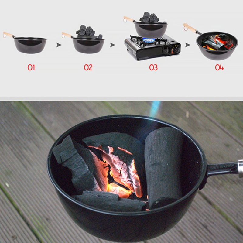 Portable Barbecue Charcoal Burning Aid Tool Outdoor Camping Equipment Charcoal Barbecue Tools