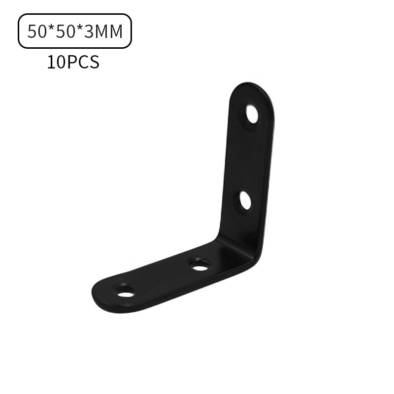 90 Angle L Shaped Shelf Bracket L Bracket Corner Code Wall Mount: 5x5cm