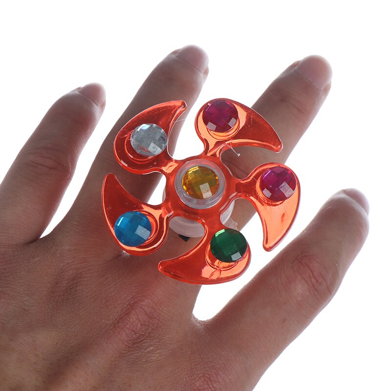 Fidget Spinner Licht Up Ring Stress Fidget Speelgoed Supplies Feestartikelen