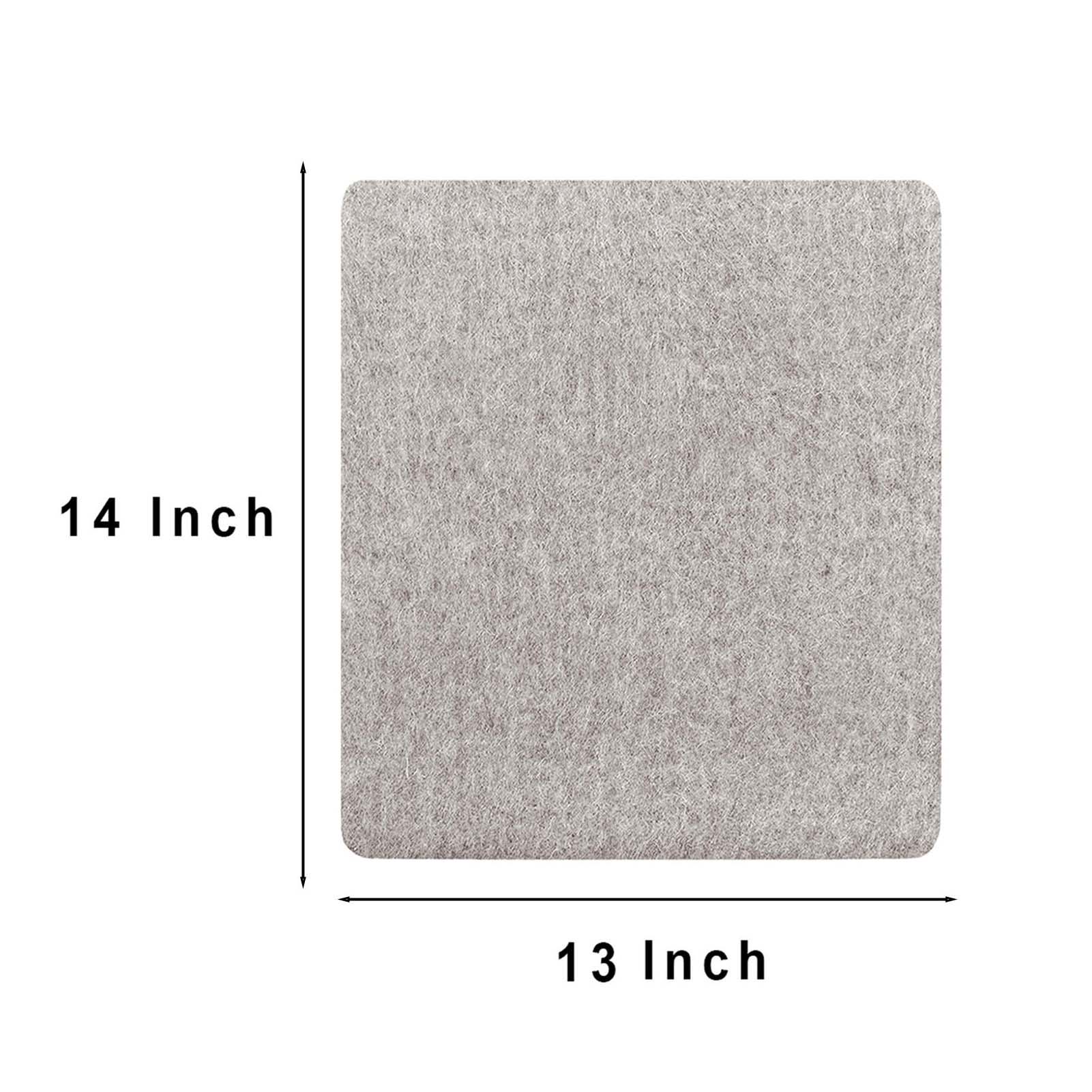 1 stk. uld strygemåtte/underlag til quiltning, varmebestandig, nem at presse, perfekt til rejser og bærbart strygebræt til rejser