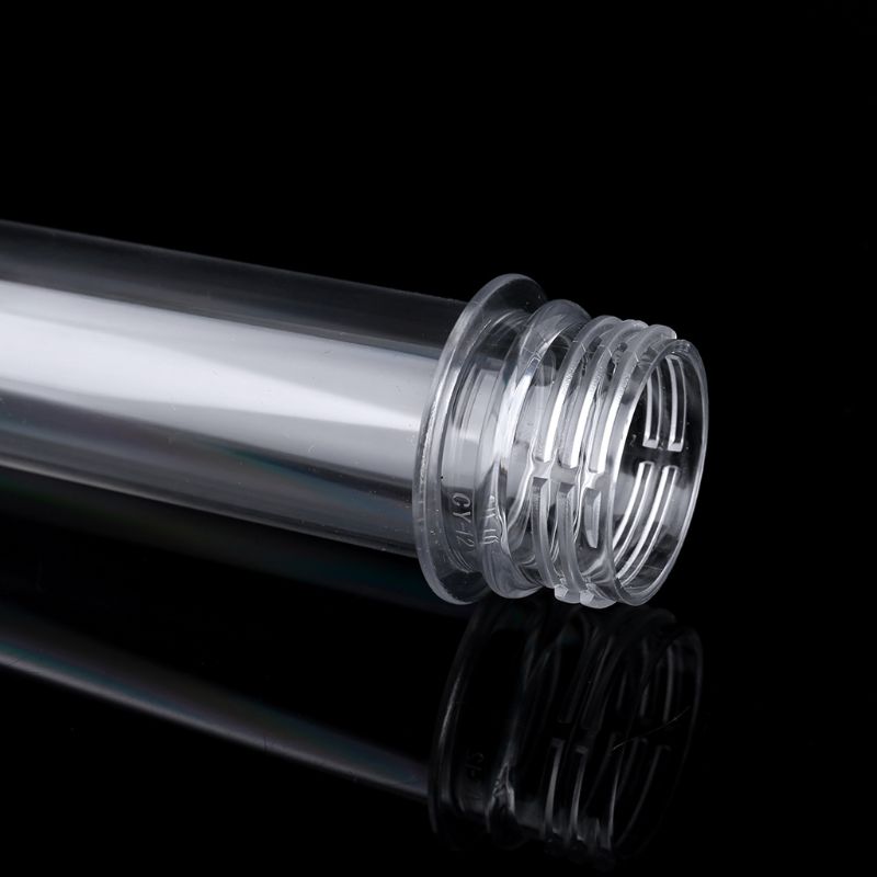 Plastic Test Tubes Clear and Transparent Candy Storage Containers with Screw 40ml 10PCS A6HE