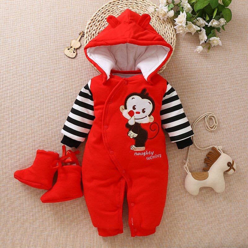 Cartoon Ha Yi Leuke Baby Unisex Baby In Fall Winter Pyjama Katoen Kinderkleding Baba Meisje En Jongen Kleren