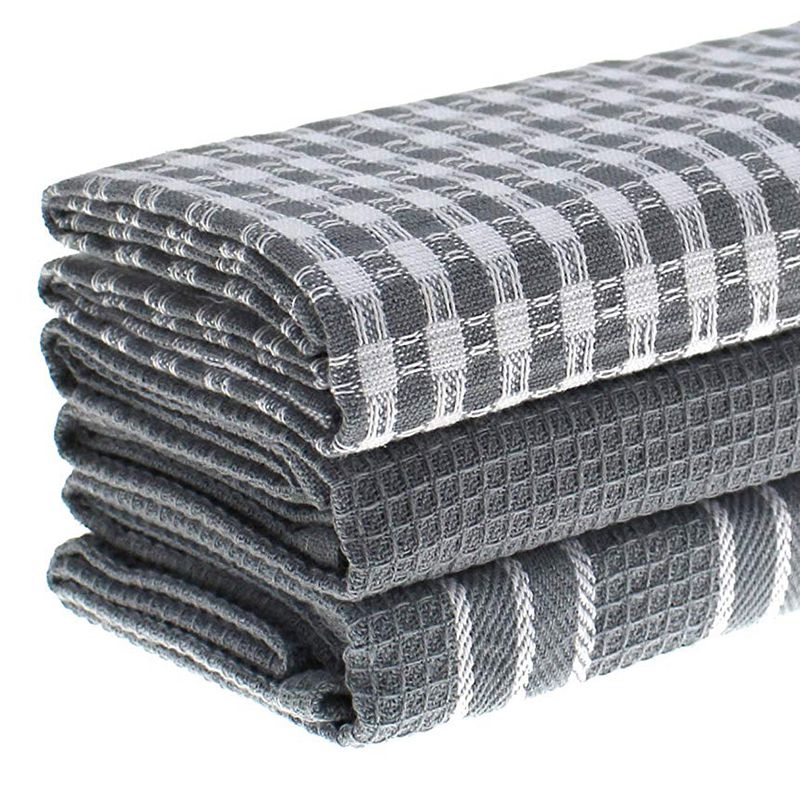 Klassieke keukendoeken , 100%  natuurlijk katoen, de beste theedoeken, vaatdoek, absorberend en pluisvrij, machinewasbaar , 18 x
