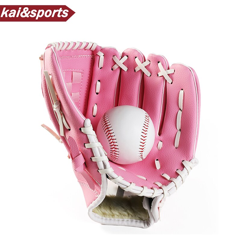 Baseball Handschoen lederen PU Werpers Infielder baseball handschoenen handschoenen voor kinderen Tiener Volwassen