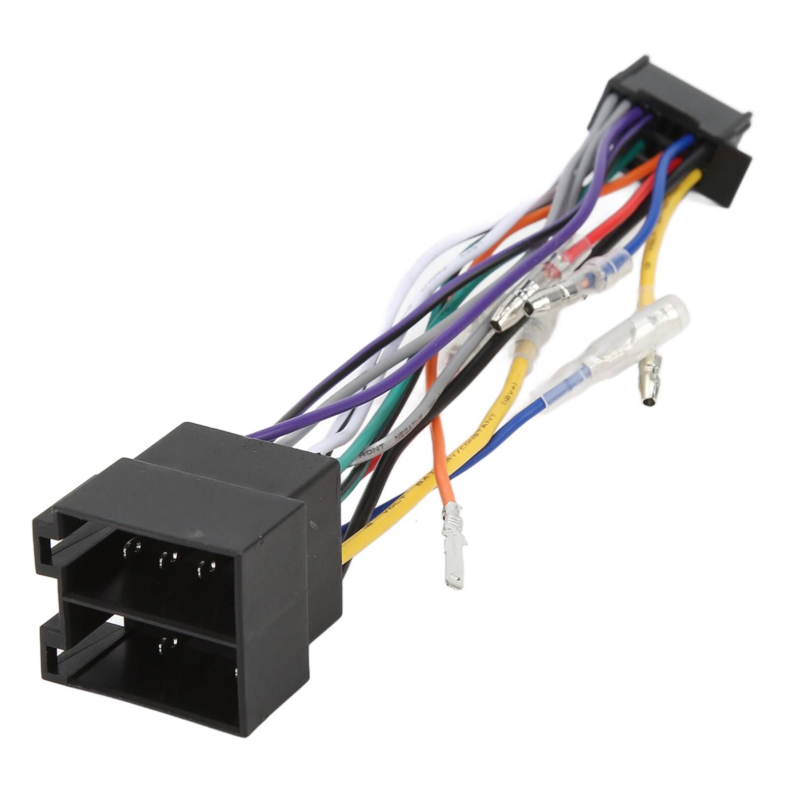 Radio ISO Connector ISO Radio Wiring Harness Anti Melting for Auto