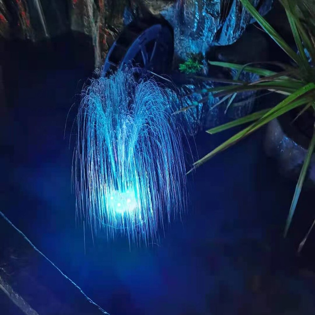 Tuin Fontein Pomp 3.8W Drijvende Zonne-energie Met Led-verlichting 7-In-1 Nozzle Zonne-energie fontein Pomp