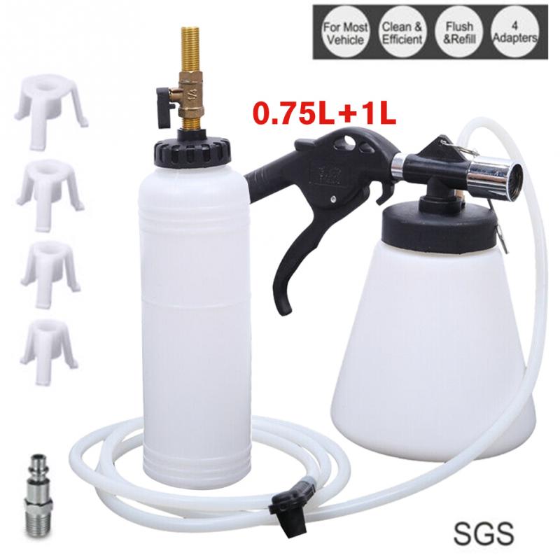 Pneumatic Brake Fluid Bleeder Kit Drain Engine Care Air Extractor Car Oil Empty Charging Maintenance Auto Clutch Shift: Default Title