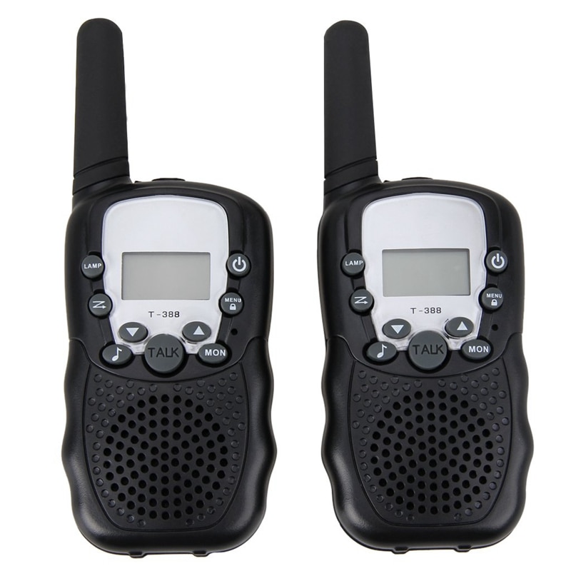 8 -kanals dubbla walkie talkies uhf 400-470 mhz 2- -vägs radio 3km -räckvidd
