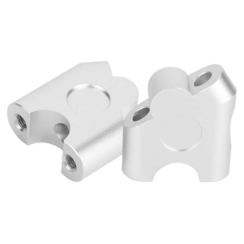 22mm Universal Motorcycle Handle Bar Riser Handlebar Clamp Back Move Mount Adapter