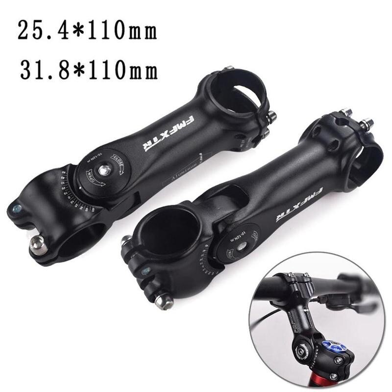 Mtb justerbar vinkel cykelstyr frempind stigerør aluminiumsgaffel frempind mountain front tilbehør alu cykel frempind højde tilpasse  v0 t 1