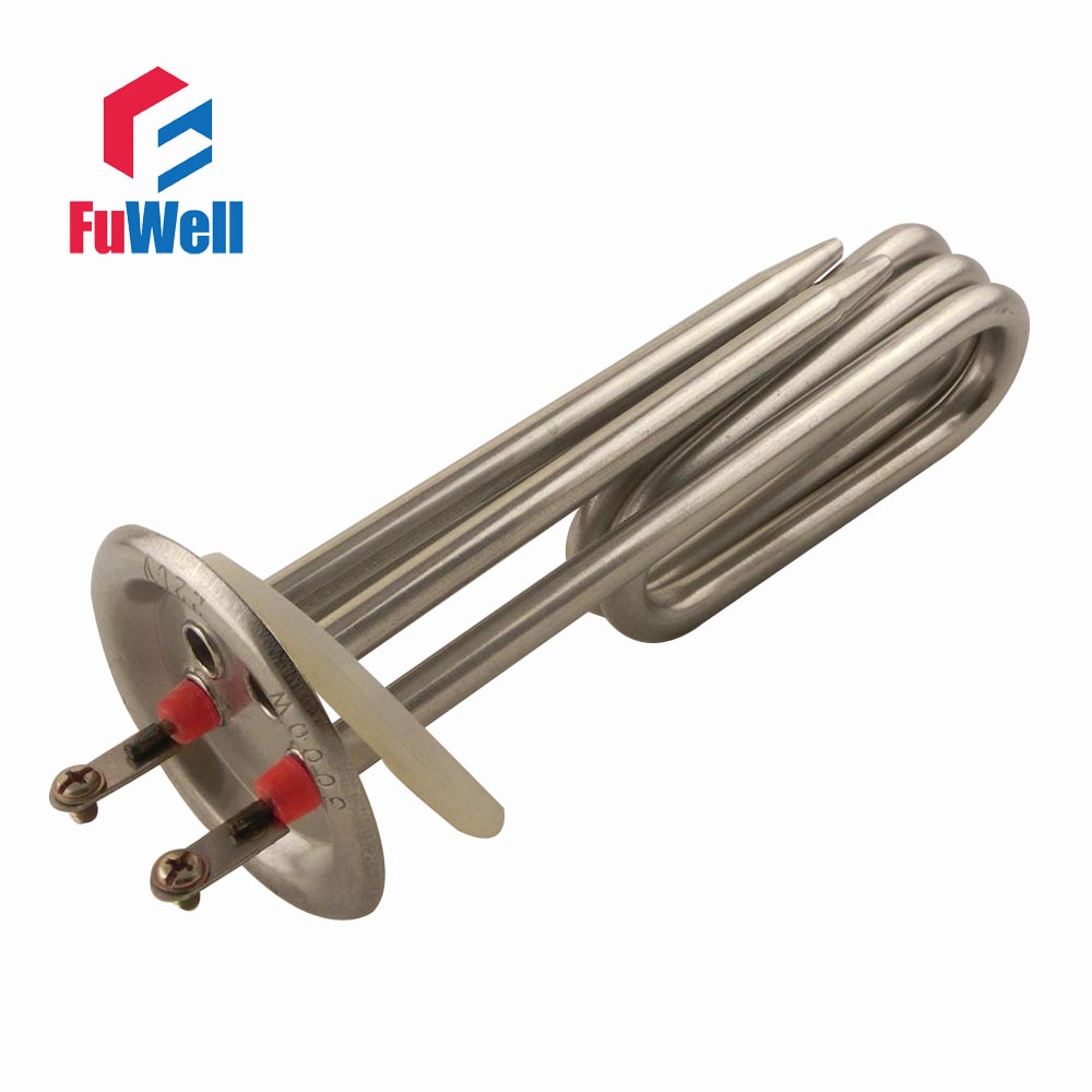 Wholesale Industrial U Shape Water Electric Boiler Heating Element Flange Immersion Tubular Heater