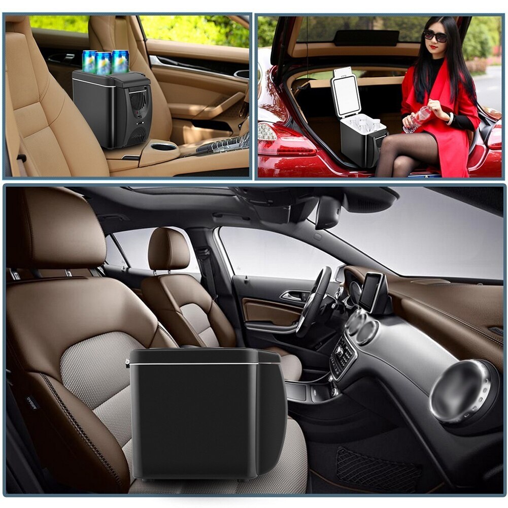 Portable Car Freezer 6L Mini Fridge Refrigerator Car Fridge 12V Cooler Heater Universal Vehicle Parts Autocar Accessory