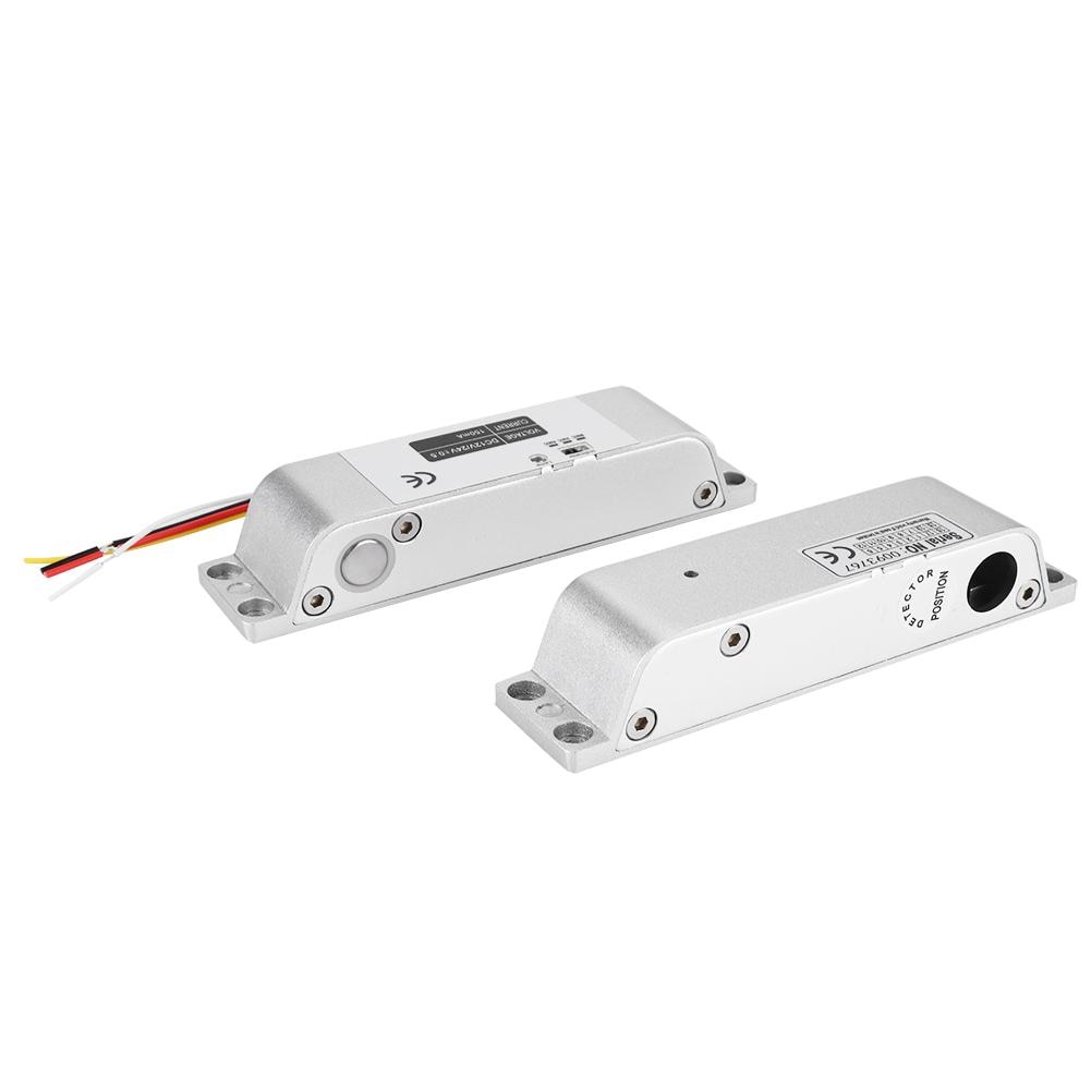 DC12V 1000KG Electric Door Lock Magnetic Induction Gate Entry Access Control Magnetic Gate Lock 0s/3s/6s delay Function