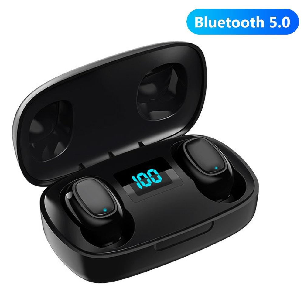 5V/1A T10 Tws Bluetooth 5.0 Touch Control In-Ear Stereo Draadloze Koptelefoon Oordopjes Koptelefoon Telefoon Accessoires blauw Rood Uitwisseling
