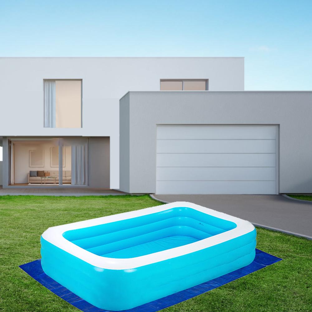 PE balkon Swimming Pool balcony Cover sunscreen Easy to Carry Swimming Pool Ground Mat