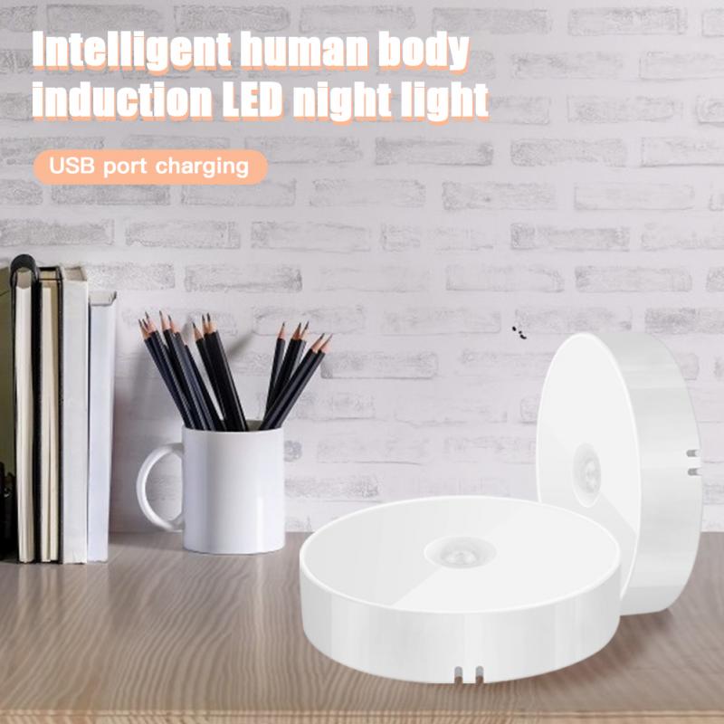 Motion Sensor Licht Draadloze Waterdichte Indoor Outdoor Spotlight Led Usb Oplaadbare Beveiliging Nachtlampje Tuin Wandlamp