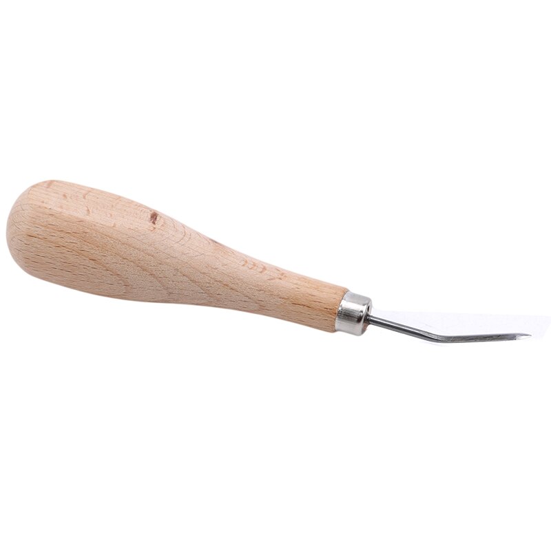 Leather Craft Elm Diamond Awl Household Leather DIY Tool Leather Sewing Tools Home Use: Curved cone