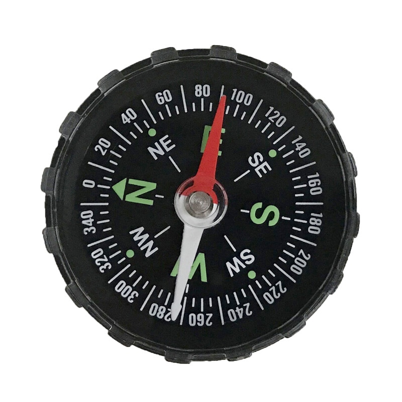 1Pc Draagbare Mini Precieze Kompas Praktische Guider Voor Camping Wandelen Noord Navigatie Survival Knop Kompas