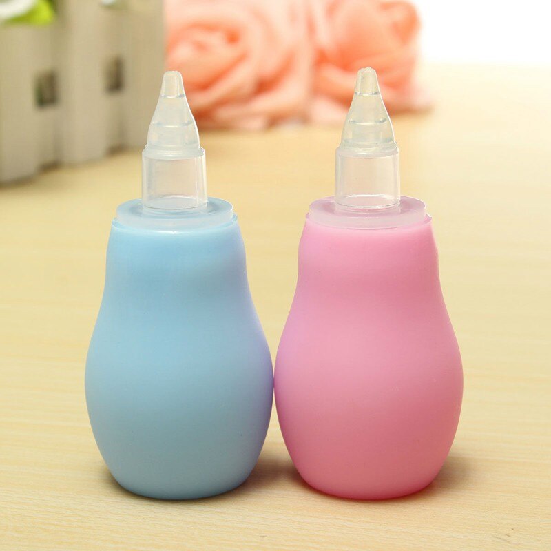 Newborn Baby Children Nose Aspirator Toddler Nose Cleaner Infant Snot Vacuum Sucker Soft Tip Cleaner Baby Care Products