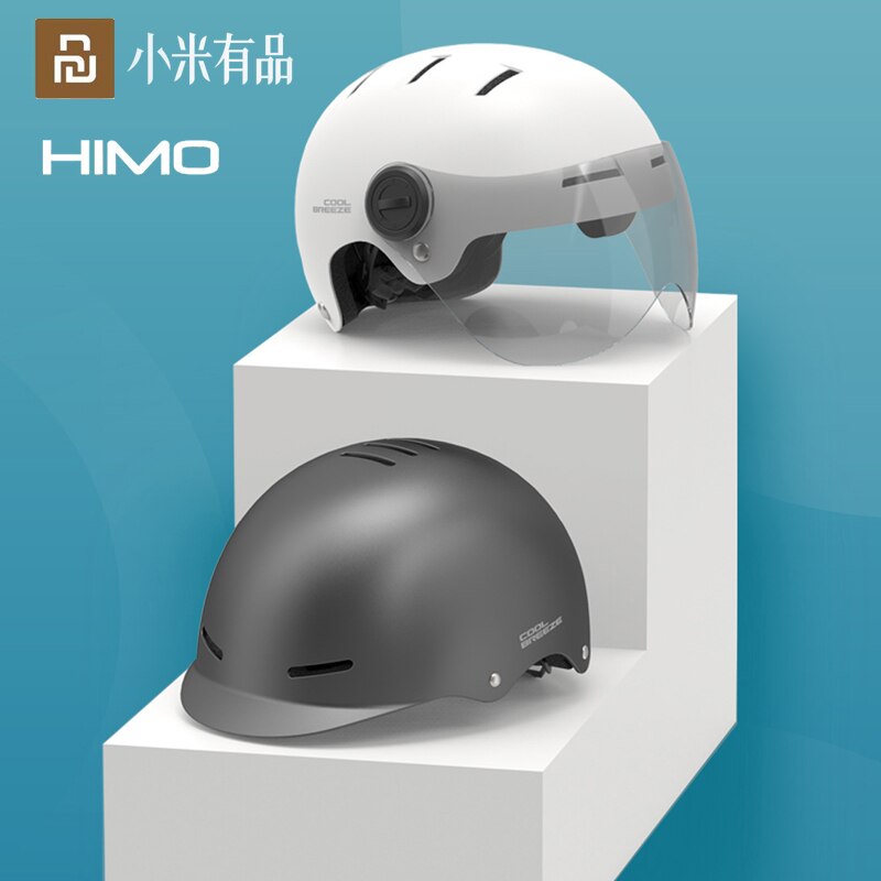 Xiaomi Youpin Himo Volwassen Helmen Voor Motorfiets Ademend Half Helm Prins Motorfiets Bescherming Helm Motorfiets Moto