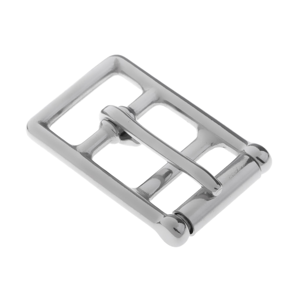 Silver Horse Riding Bridle Saddle Buckle Clip Accessories with Double Bar Outdoors