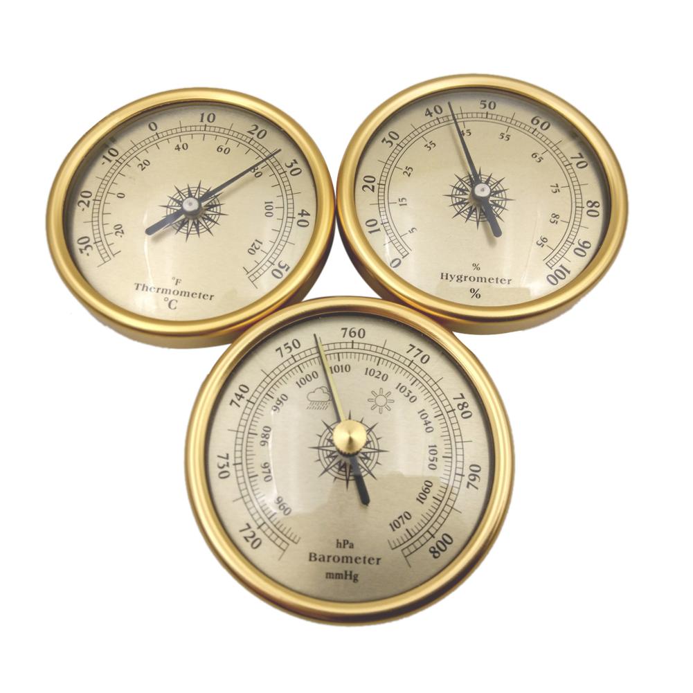 3 IN 1 Air Manometer Thermometer Vochtmeter Barometer Hygrometer voor Weersverwachting Weerstation Test Gereedschap Set