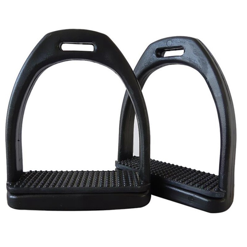 2 Teile/satz Reiten biegen POM für Pferd Sattel Anti-Schleudern Pferd Pedal: Gelb