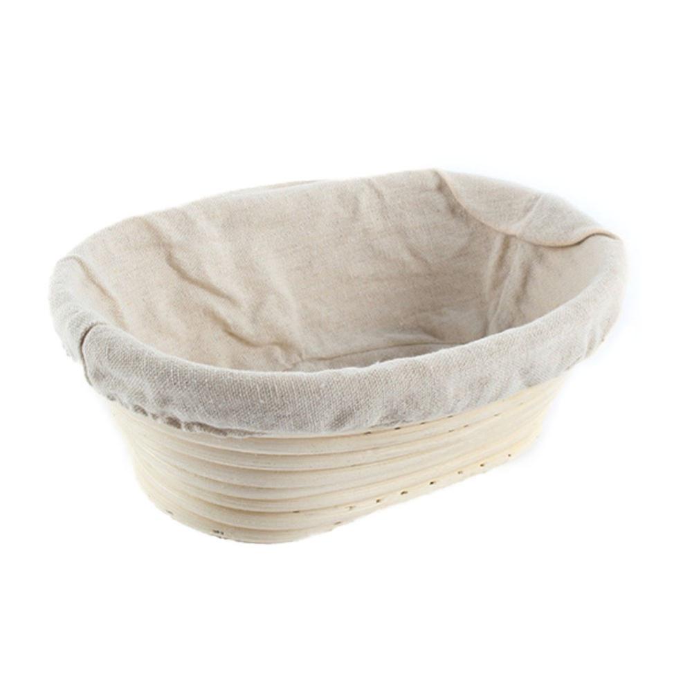 Rattan Korb Teig Banneton Brotform Brot Proofing Beweist GäSprosse Land Körbe.: 25x15x8cm