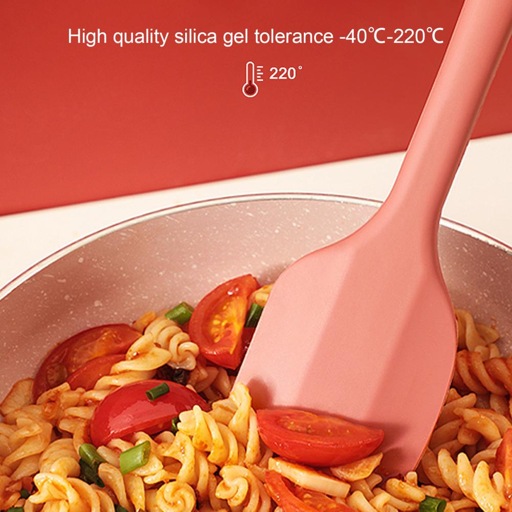 Multicolor 20.5*4Cm Food-Grade Siliconen Taart Spatel Non-stick Mengen Boter Beslag Cookie Pastry Schraper keuken Bakken Tools