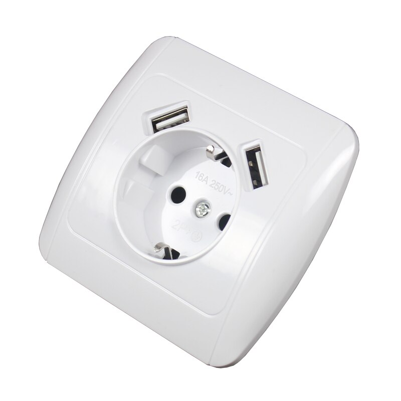 wall electronic socket eu standard power outlet wi... – Grandado