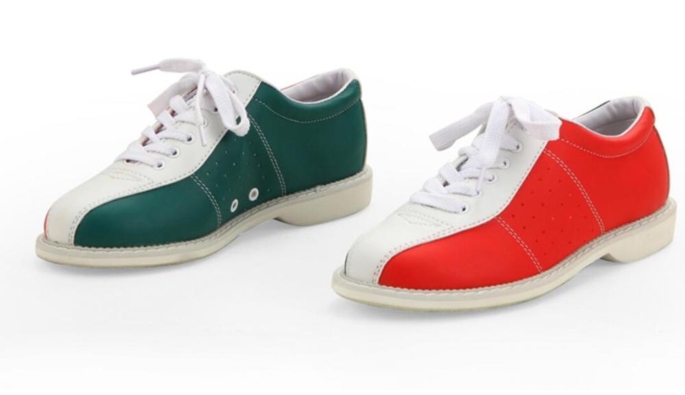 Zapatos de bolos de cuero para hombre y mujer, calzado deportivo de Fitness, suministros de bolos, zapatillas de deporte, zapatos de entretenimiento: 45
