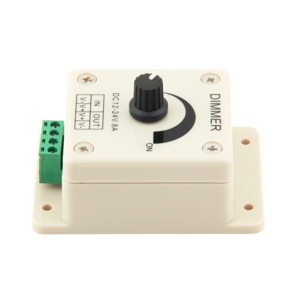 12V 8A PIR Sensor LED Strip Light lampen Dimmer Helderheid Controller