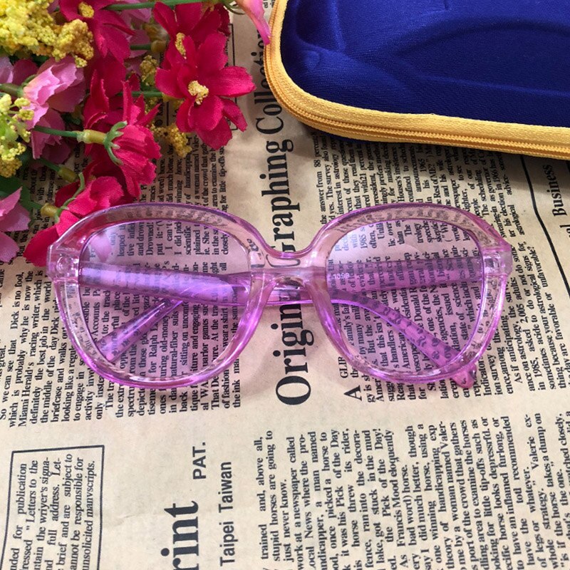 låve solbriller jenter takrenne farge barnesolbriller  uv400 beskyttelsesbriller: Lilla