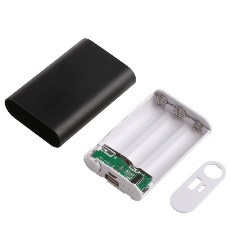 Aluminum 5V 2A Power Bank Case Kit 3X 18650 Battery Charger Box for Cell Phone