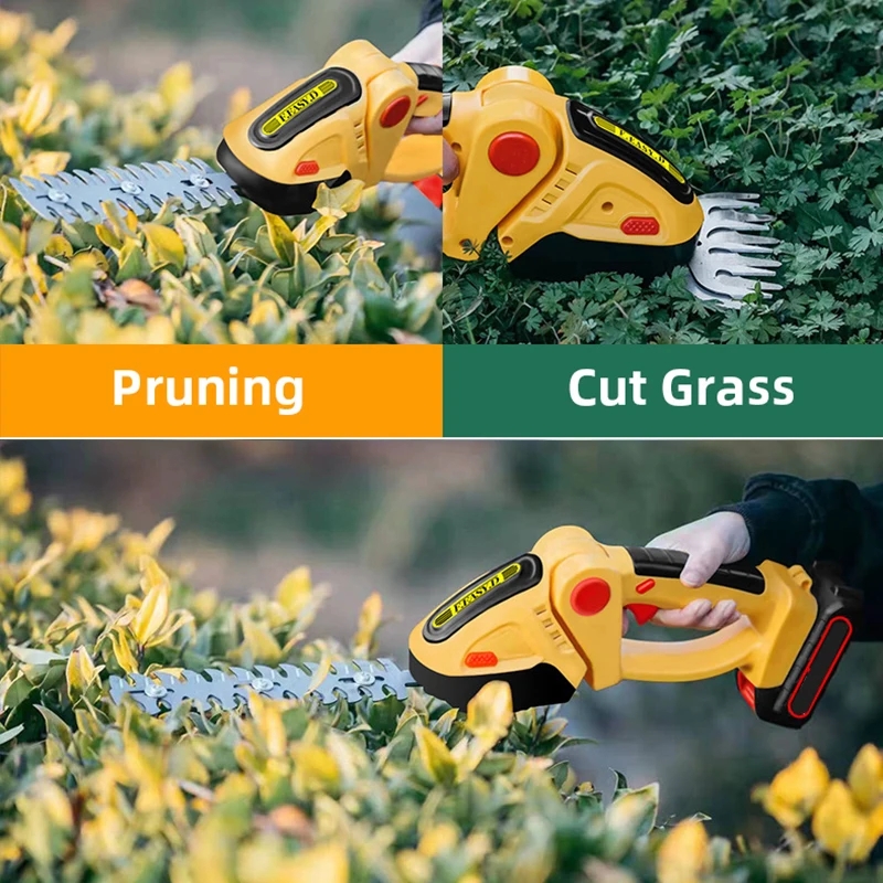 24V Elektrische Heggenschaar 2 In 1 Grastrimmer Huishoudelijke Grasmaaier Tuinbush Schaar Bijpassende Met Makita-Batterijen