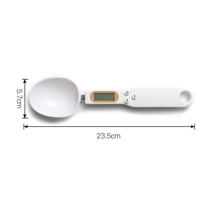 500g/0.1g kjøkkenvekter lcd digital kjøkkenvekt måleskje gram elektronisk skje vekt volum matvekt verktøy libra