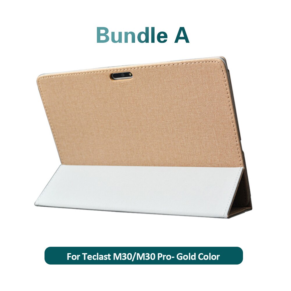 Teclast 10.1 Inch Tablet Case Is Geschikt Voor Teclast M30/M30Pro Kan Ondersteuning Anti-Collision Tablet Case: Gold