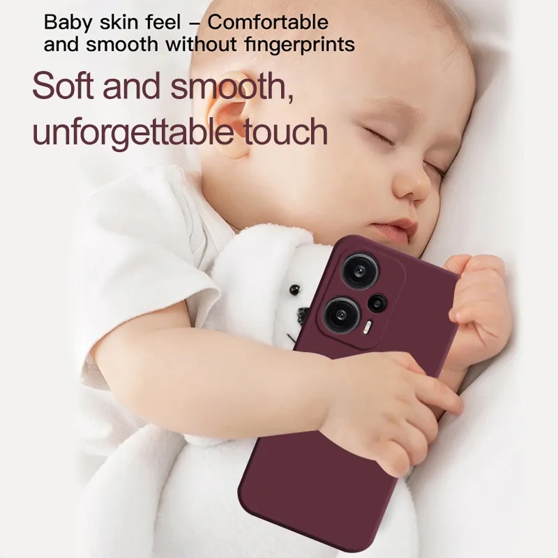 Poco F5 PocoF5 Case Originele vloeibare siliconen telefoonhoesjes voor Xiaomi Poco F5 F5 PocoF5 Pro F5Pro Schokbestendige Soft Cover Poco F5