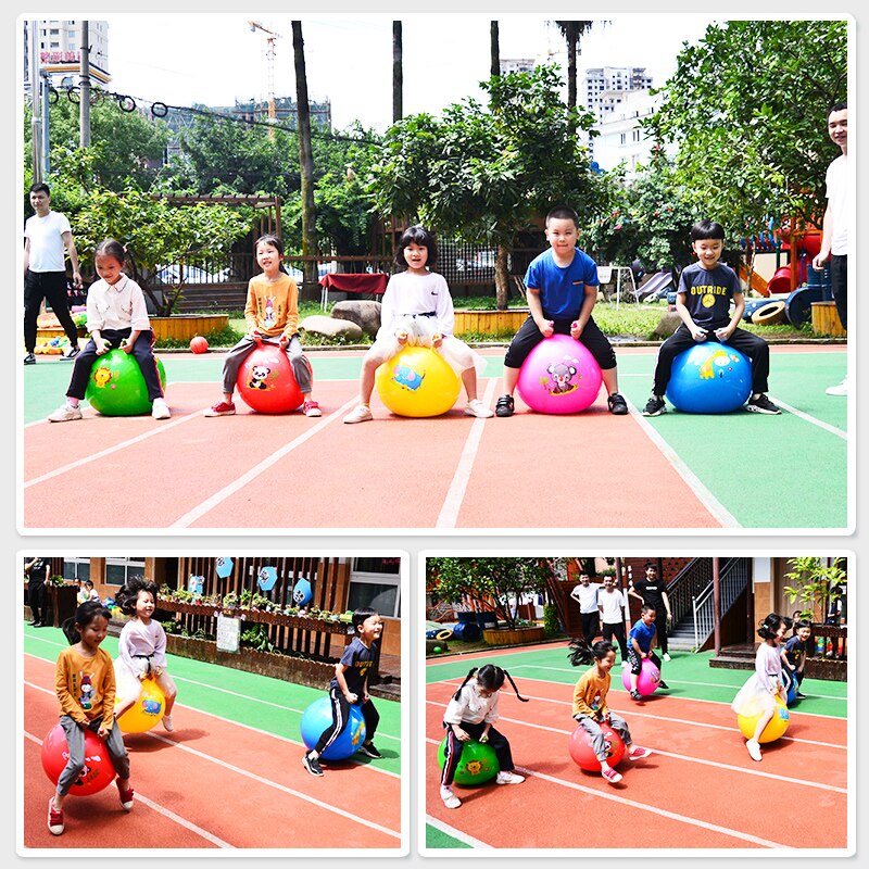 45cm Thickened Inflatable Bouncing balls Claw the Ball Educational Outdoor Sports Toys for Kindergarten Children Kids Jump Games