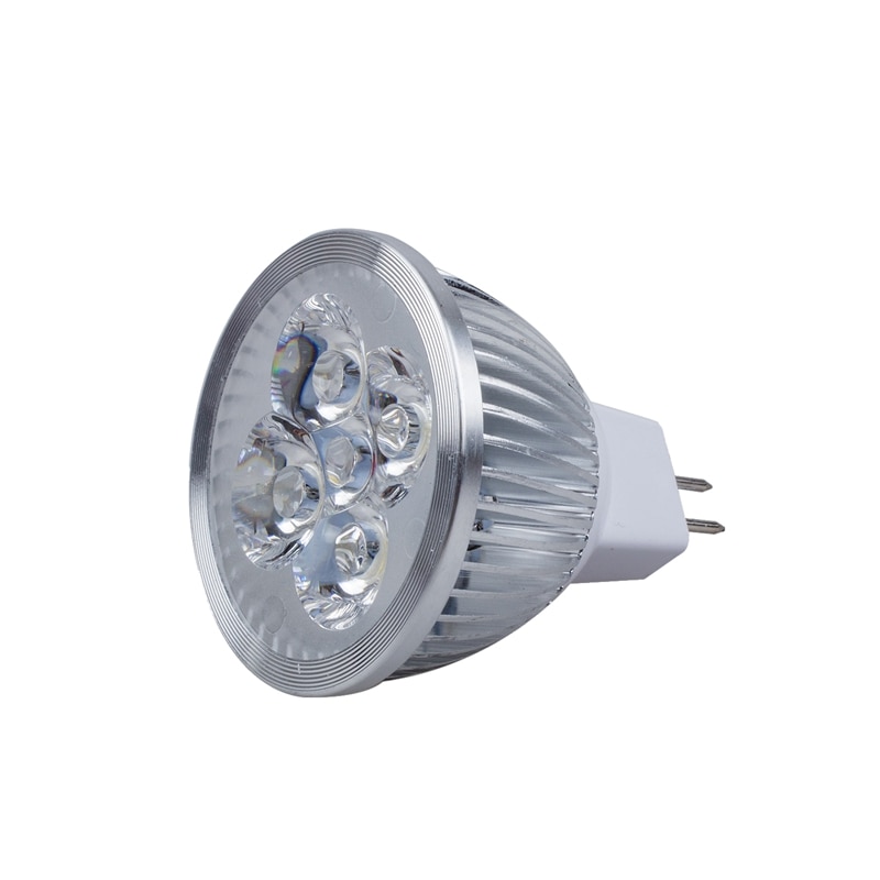 LED MR16 Spotlight 12V 4W (340 Lumen - 50 Watt Equivalent) 3200K Warm 45 Degree Beam angle