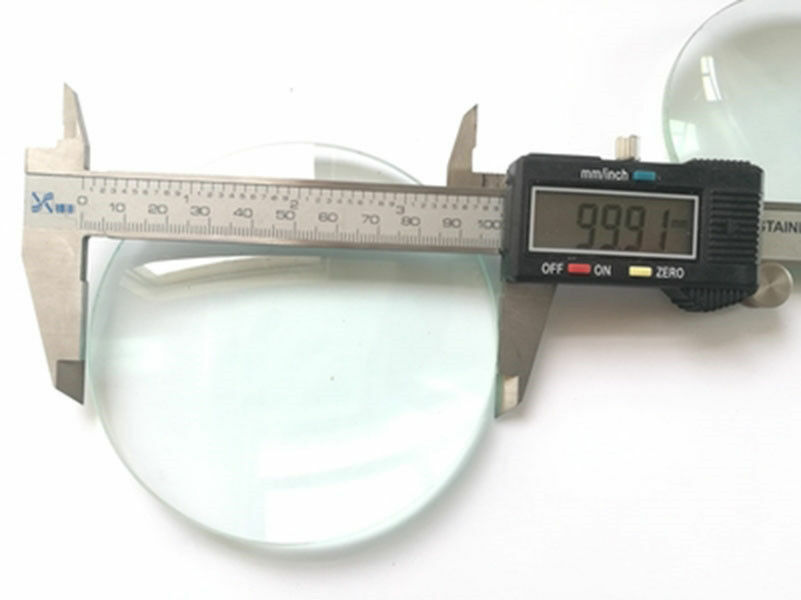 Diameter 50mm 61mm 69mm 75mm 100mm Optical Glass Condenser Convex Magnifying Glass Lens DIY 2X 3X Magnifier Lenses: Dia. 100mm