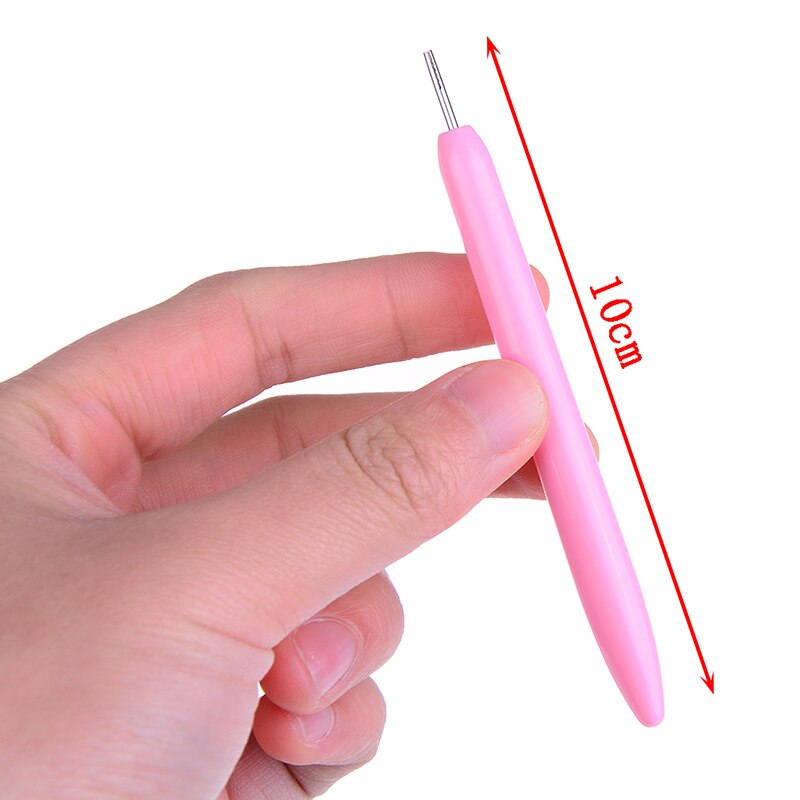 2 Pcs/Set Quilling Paper Origami Plastic Quilling Needle Slotted Tools DIY Handcraft Handmade Paper Crafts Tool Accessories