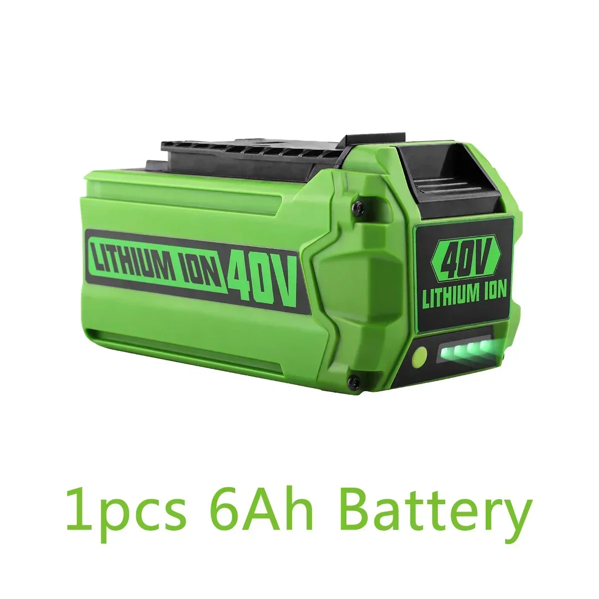 100% original para baterías Greenworks 40V 6Ah G-MAX fabricante de baterías de iones de litio batería de repuesto para herramientas eléctricas de cortacésped: Morado