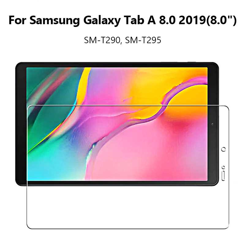 Tempered Glass Screen Protector For Samsung Galaxy Tab S7 Plus S6 Lite S5e A7 A8 A 8 Tablet Glass: Tab A 8.0 2019